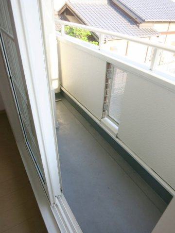 リュミエール井田西のバルコニー