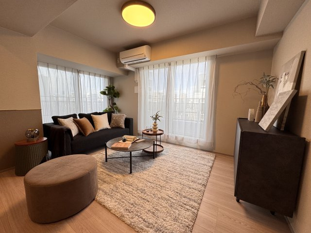 コスモ元浅草　10Fの居間・リビング