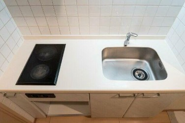 【キッチン】 | エスコート西新宿 | システムキッチン。