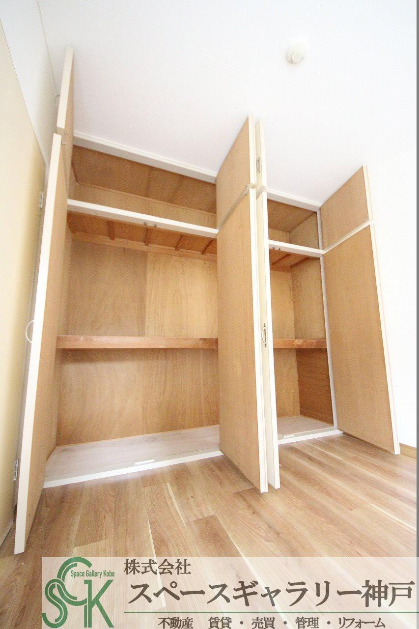 ハイツ北別府の収納|※お部屋により仕様が異なる場合があります※