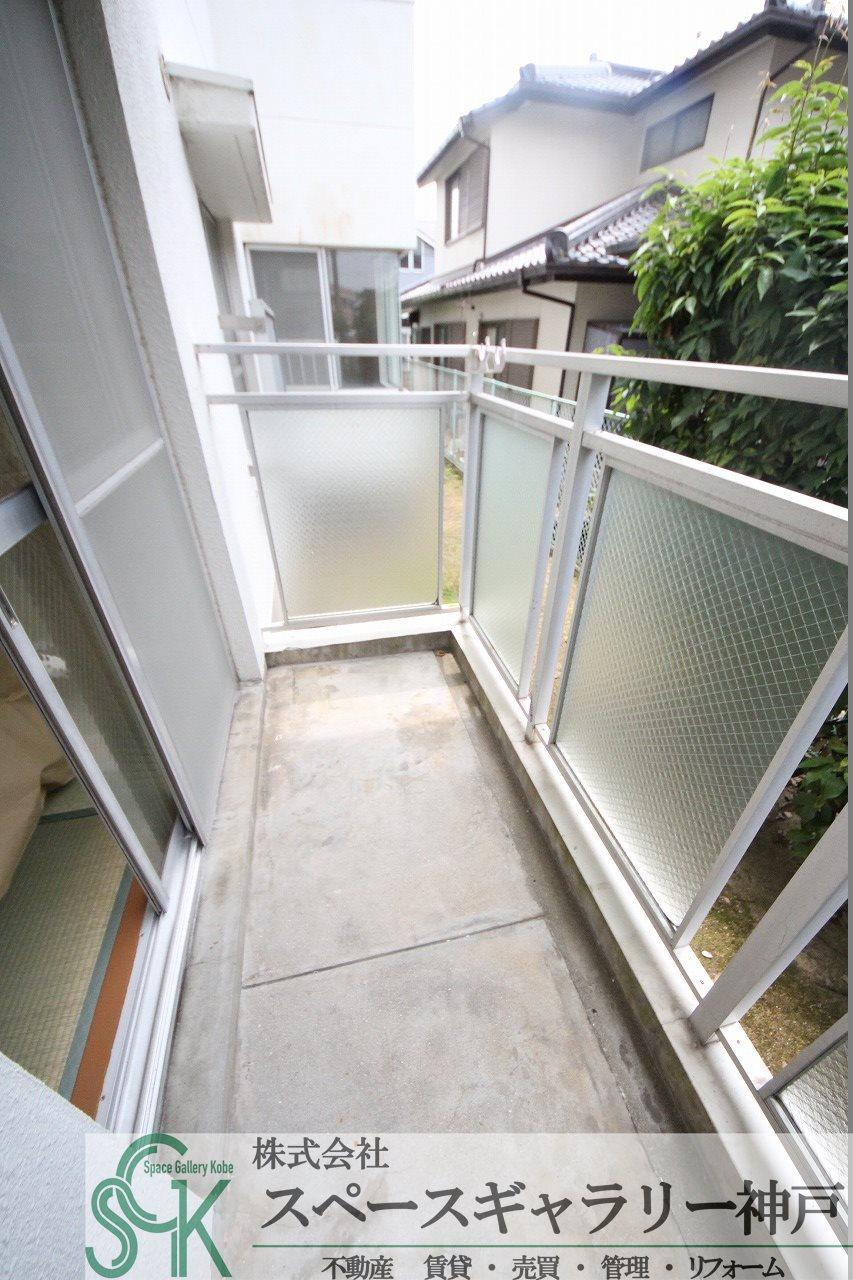ハイツ北別府のバルコニー|※お部屋により仕様が異なる場合があります※