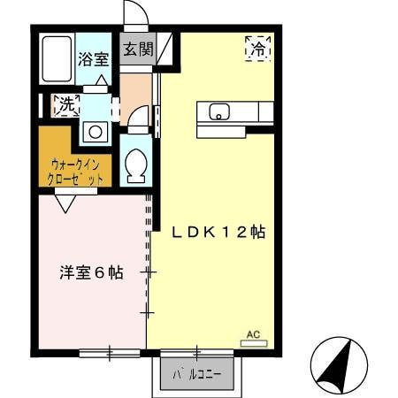 サンオータＫ－Ⅲの間取り