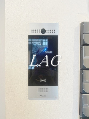 【セキュリティ】 | アムス早稲田 | モニター付インターホンです。