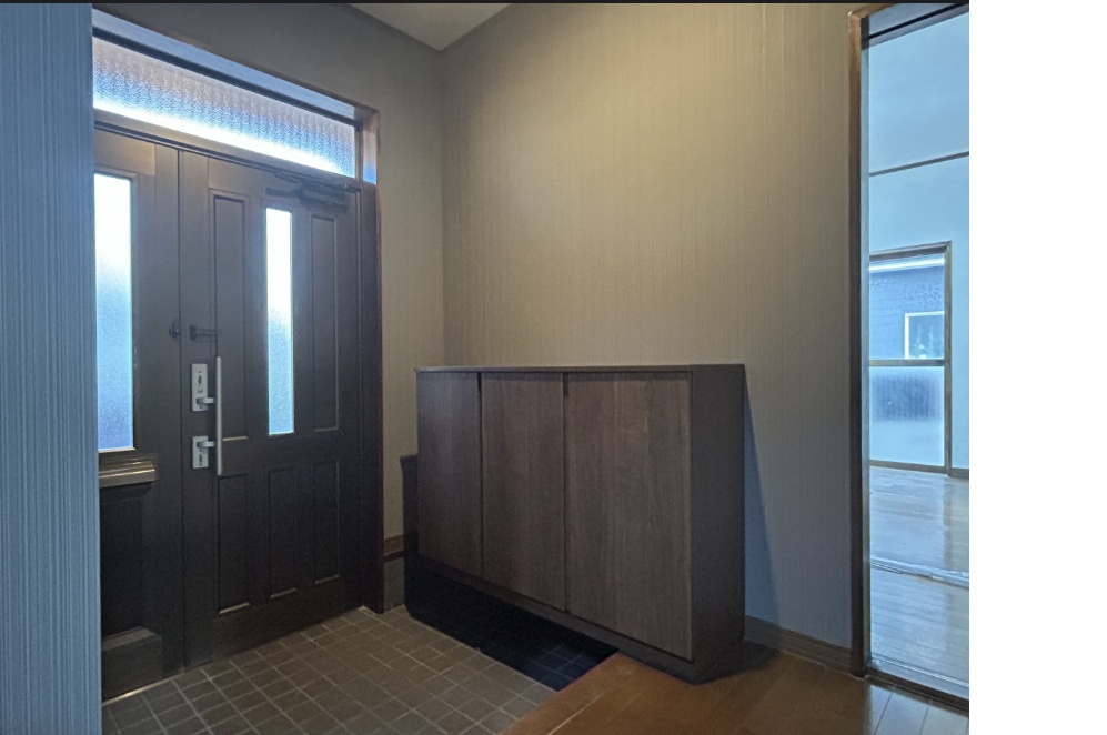 宇城市松橋町浅川中古戸建の玄関