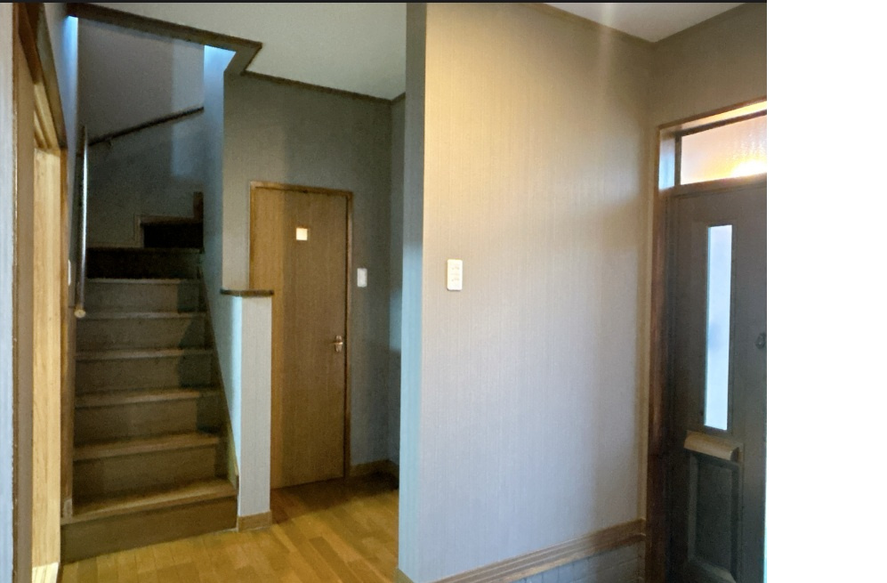 宇城市松橋町浅川中古戸建の玄関