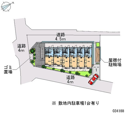 【区画図】 | レオパレスカームＹＯＳＨＩＤＡ