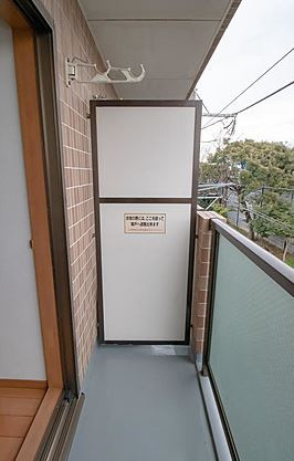 サンクチュアリアメージアのバルコニー