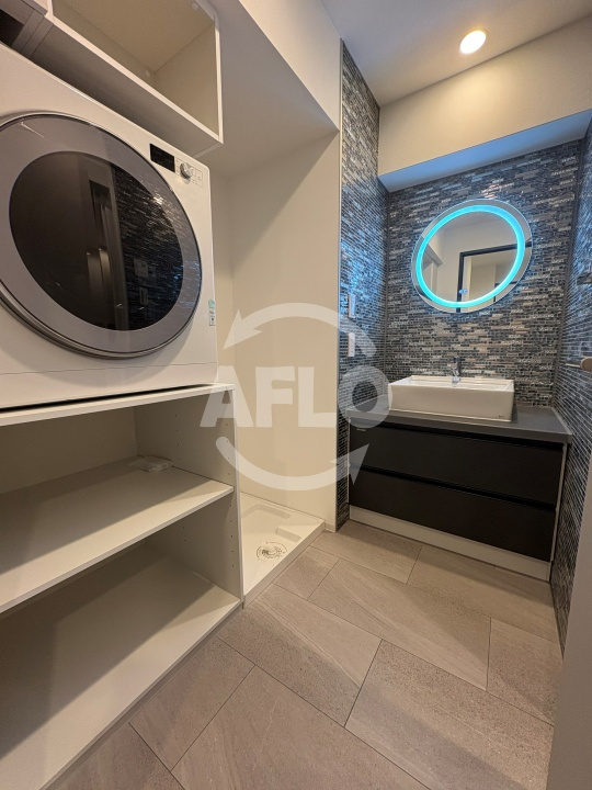 コンフォリア・リヴ谷町四丁目　中大江小学校区の洗面所|コンフォリア・リヴ谷町四丁目　洗面所