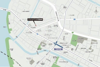 【地図】 | プライムブリス門前仲町