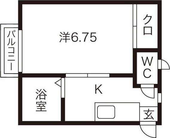 スノーホワイトAの間取り