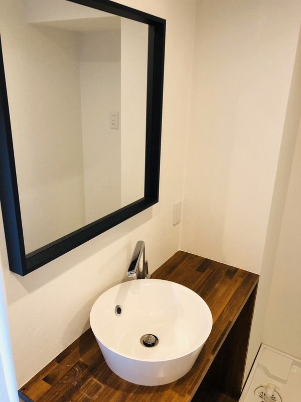 フジマンションの独立洗面台