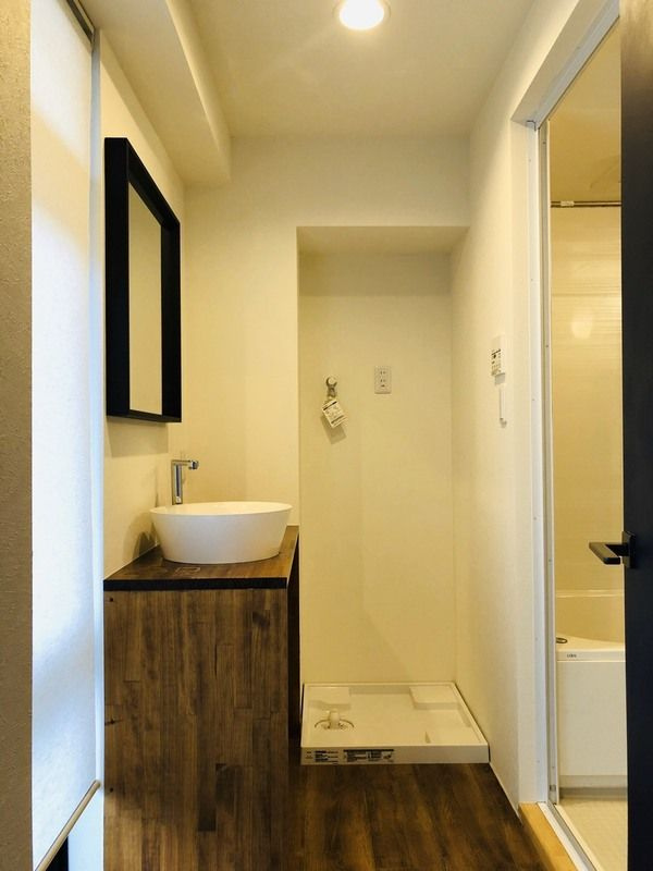 フジマンションの洗面所