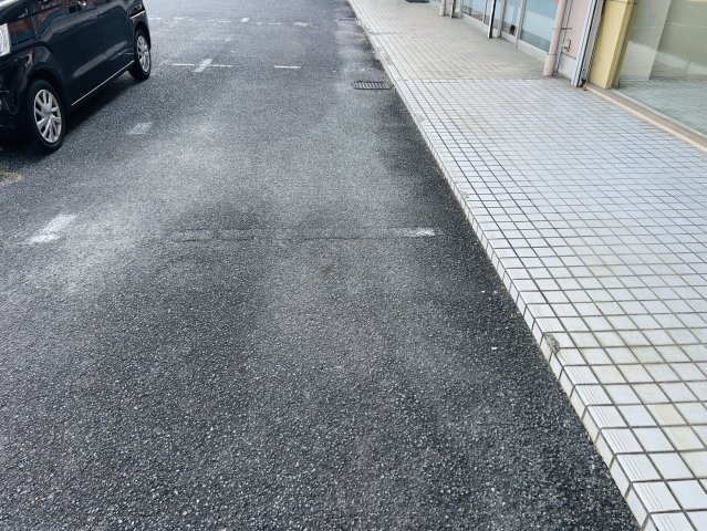 若林東町　住居付事務所の駐車場
