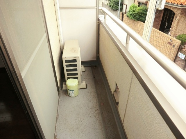 ユグランス北浦和のバルコニー