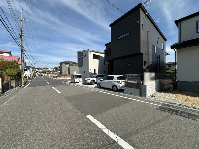 明石市大久保町高丘1丁目新築戸建B号棟の前面道路含む現地写真|2026年05月09日撮影