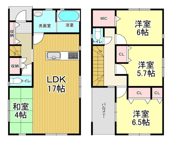 【間取り】 | クレイドルガーデン石巻市駅前北通り　第5