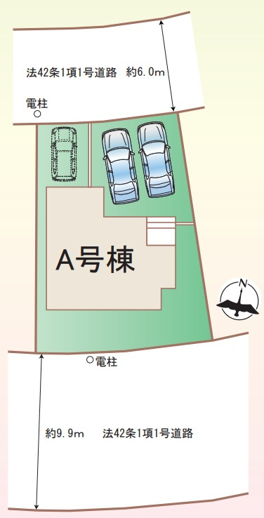 神戸市垂水区桃山台2丁目の区画図