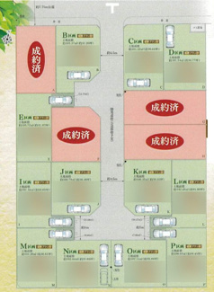 【区画図】 | 座間市入谷西 条件付 区画Ｋ | 区画K　土地面積30.3坪　西側約4.5ｍ開発道路（公道移管予定）　※ゴミ置場持分（5.18㎡×1/16）あり