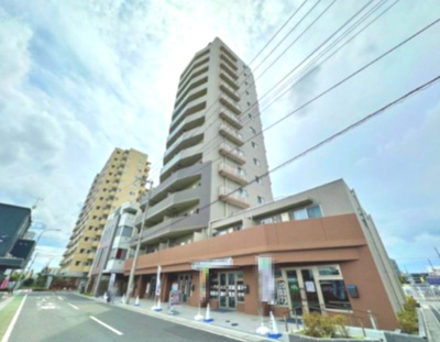 【外観】 | アクエス武蔵藤沢Ⅱ | RC造14階建て12階部分、南西角部屋につき、陽当たり・眺望良好です！