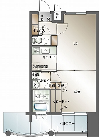 新品家具付きマンション住吉34(KaGood福岡)