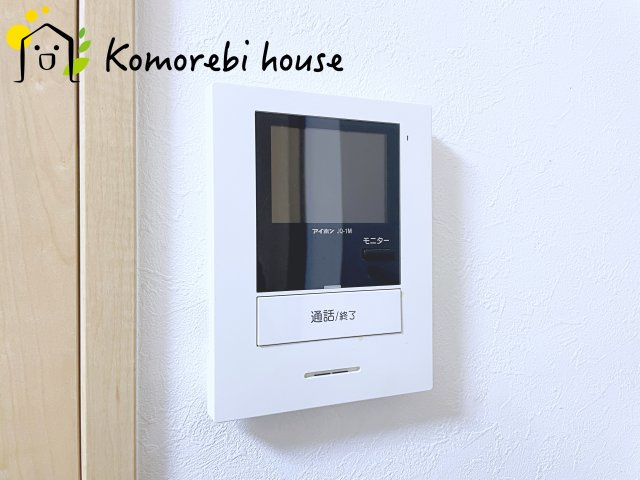 さいたま市大宮区堀の内町3丁目　中古一戸建ての防犯設備|来客時も画面で確認できる安心のTVモニターフォン。録画機能も付いているの安心。忙しい毎日をしっかりサポートします。