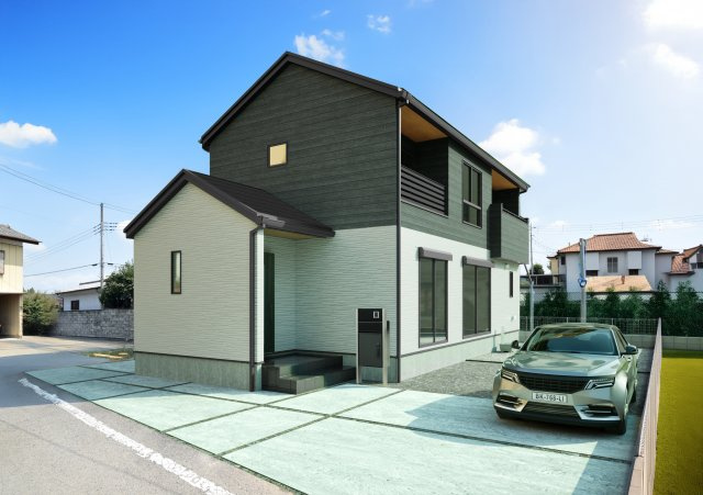 【外観パース】