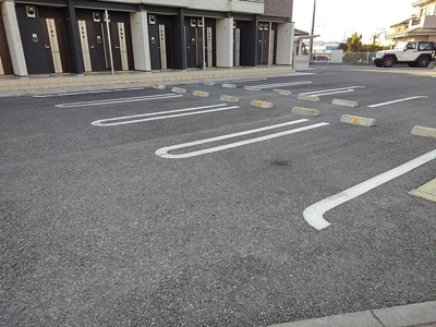 【駐車場】 | プレジデントＫ | カースペースがあります