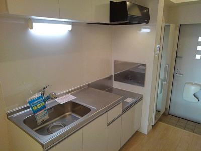 【キッチン】 | プレジデントＫ | コンパクトなキッチンで掃除もラクラク