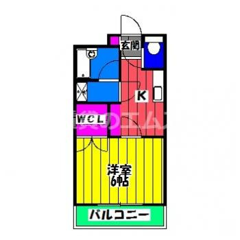 【間取り】 | スクエア西月隈 | スクエア西月隈の間取り