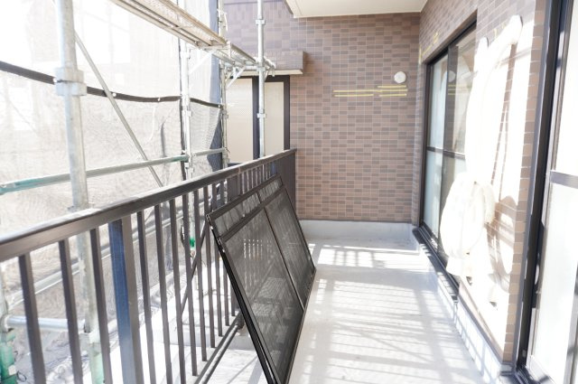 サンリット大袋のバルコニー