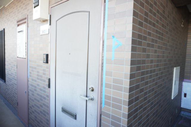 サンリット大袋の玄関