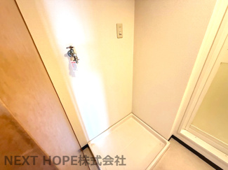 【洗面所】 | ソルディオ北武庫之荘 | 洗面室内には室内洗濯機置き場も設けられております！！