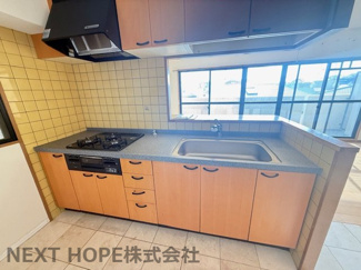 【キッチン】 | ソルディオ北武庫之荘 | 対面式システムキッチンです♪収納力も有り、使い勝手も良いです！！