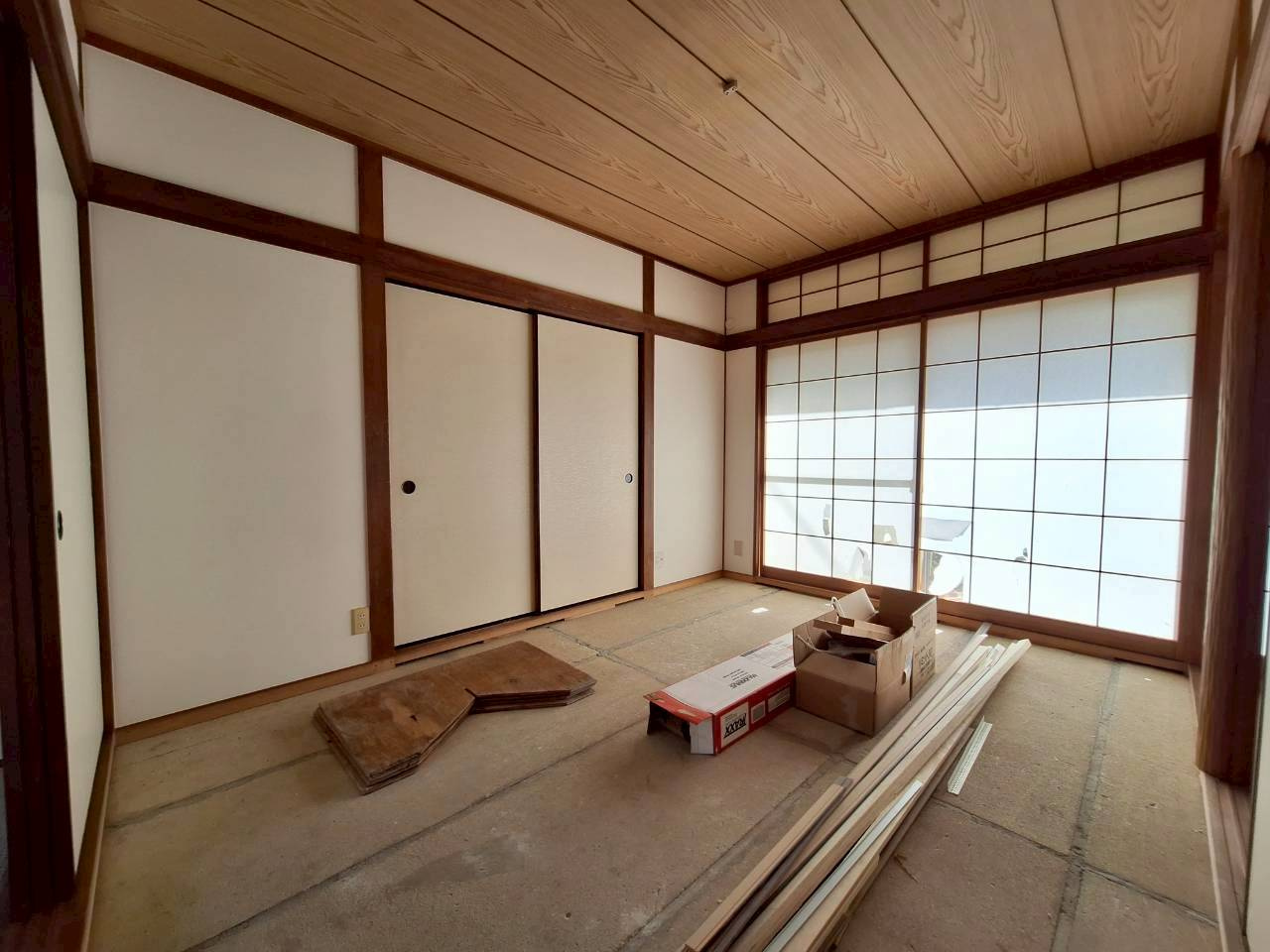 桂台西住宅の和室