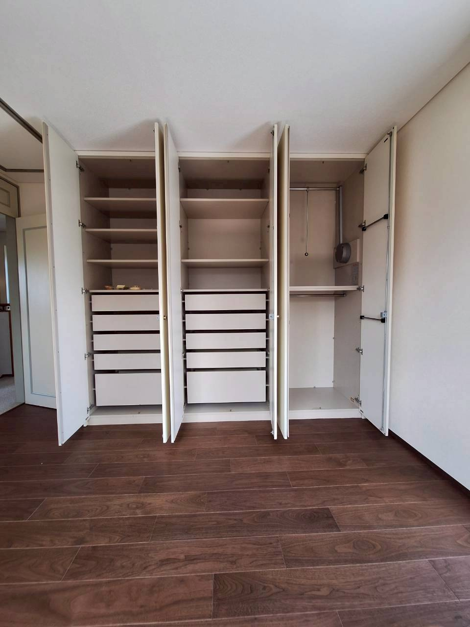 桂台西住宅の収納