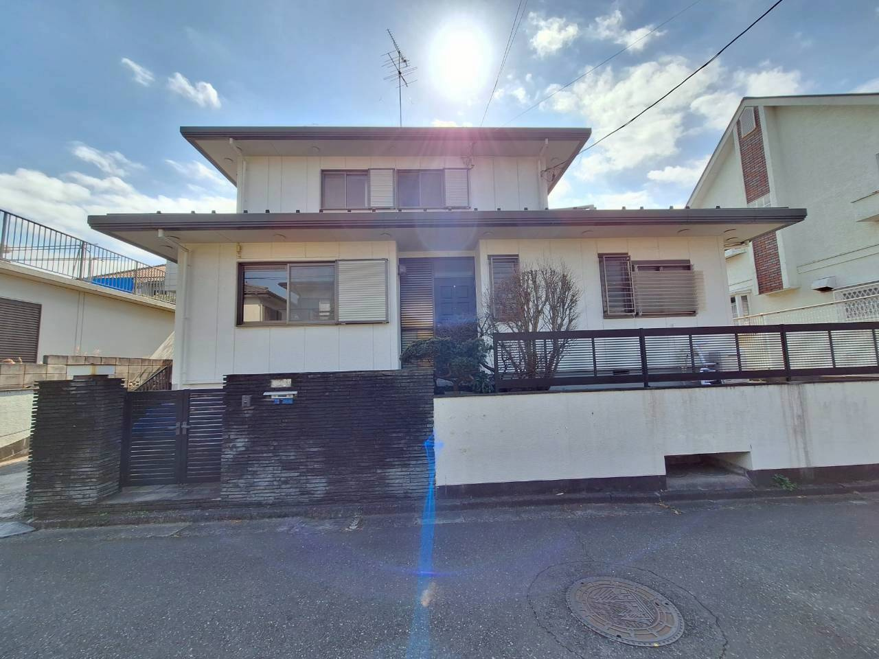 桂台西住宅の外観