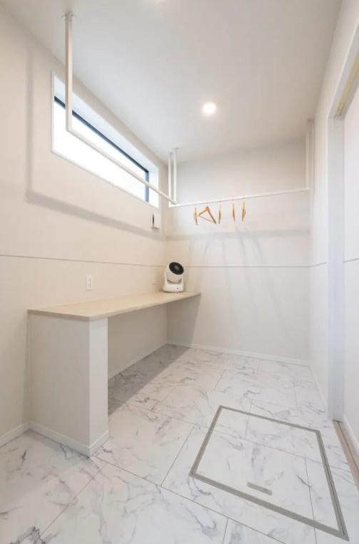 下野市薬師寺　新築戸建1の脱衣所