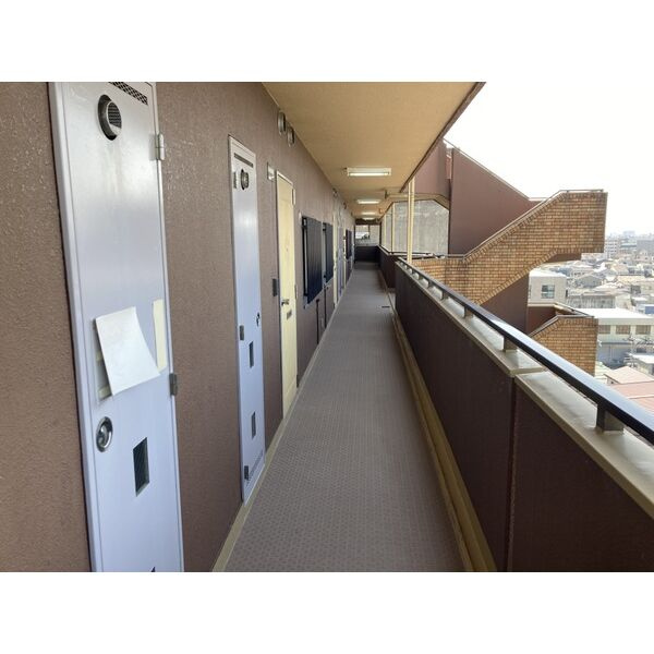 インペリアル京都のバルコニー