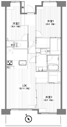 グレーシアパーク彩の丘 709号室の画像
