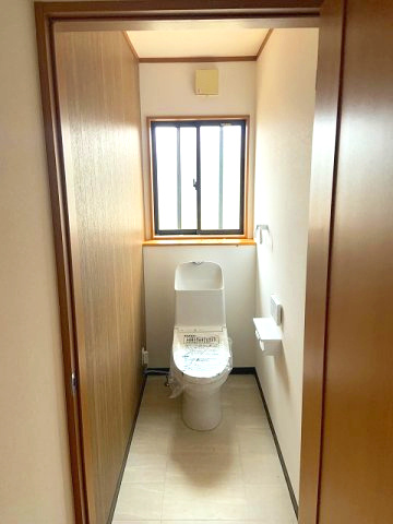 【No.7558】湖山町南1丁目/3LDK/P5台可/リフォーム済のトイレ|トイレを新品に交換いたしました。