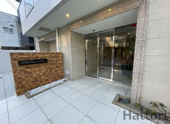アバンティ桜宮のエントランス