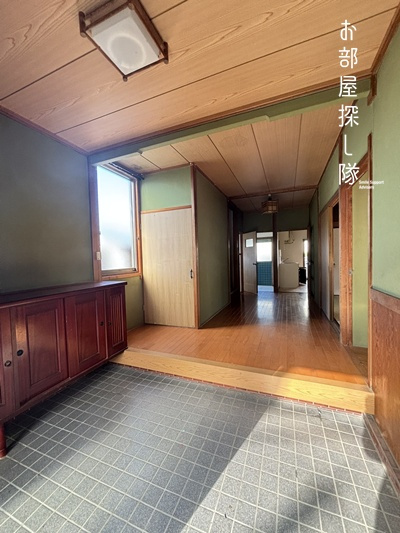 久留米市高良内町の一戸建ての玄関