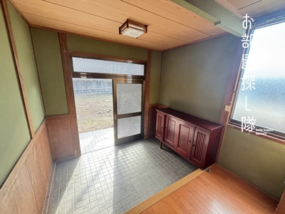 久留米市高良内町の一戸建ての玄関