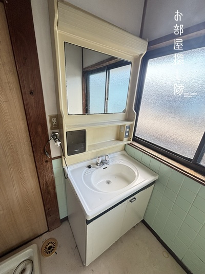 久留米市高良内町の一戸建ての洗面所