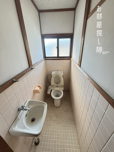 久留米市高良内町の一戸建てのトイレ