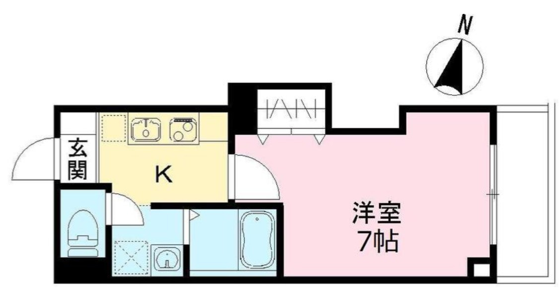 みおつくし城北の間取り