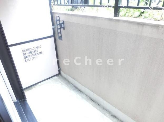 グリーンヒルⅦのバルコニー