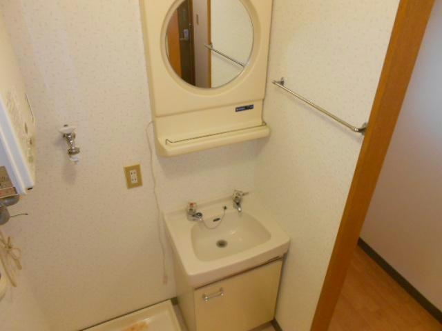 オレンジビルの洗面所