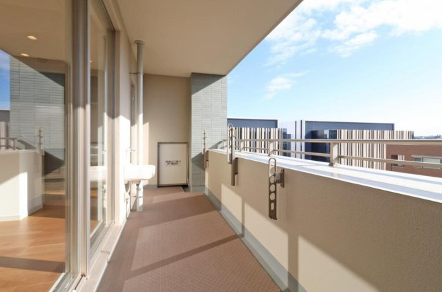 フェアプレイス横浜戸塚【仲介手数料無料】ペット可♪のバルコニー