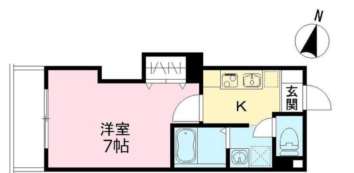 みおつくし城北の間取り